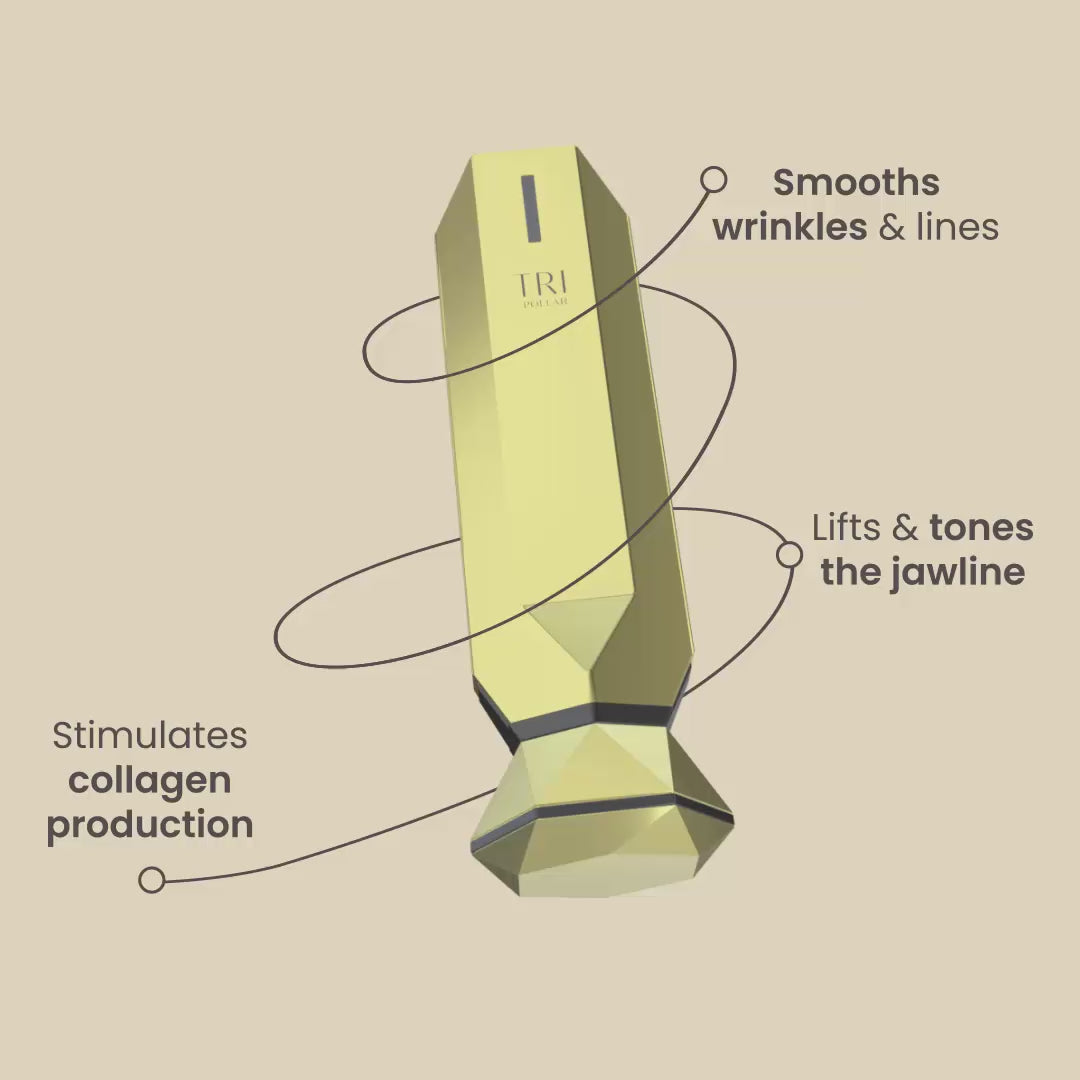 TriPollar STOP Vx GOLD – Luxury Jawline-Sculpting Anti-Aging Device