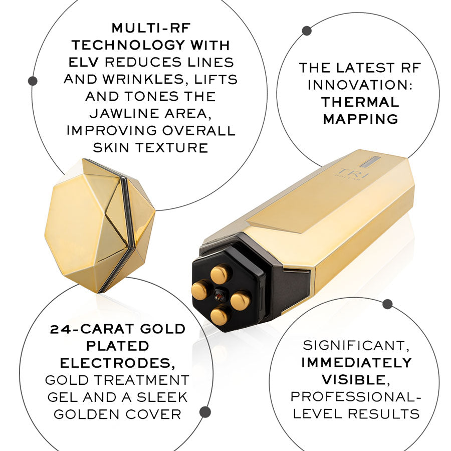 TriPollar STOP Vx GOLD – Luxury Jawline-Sculpting Anti-Aging